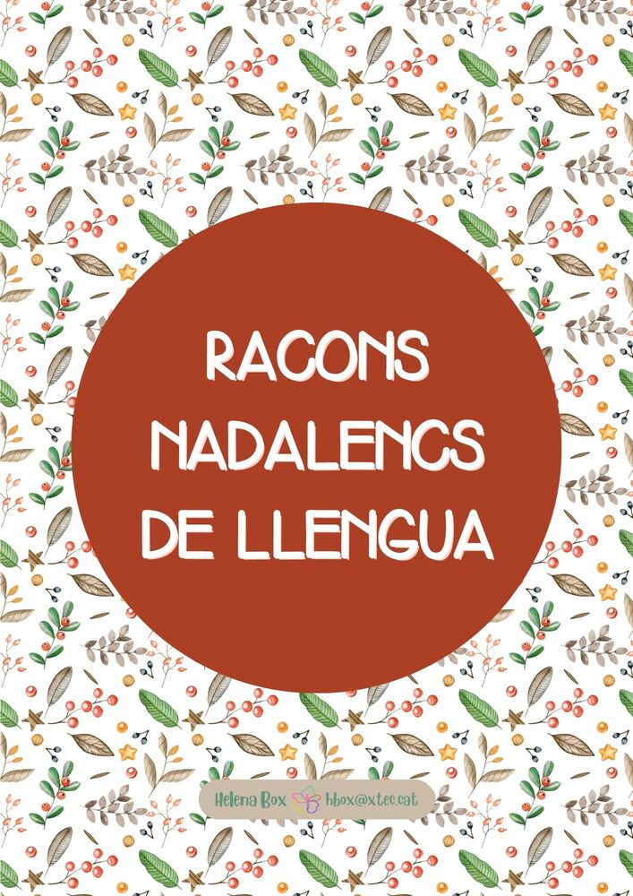 Profes Papel Tijera Nadal Racons De Llengua Cicle Inicial