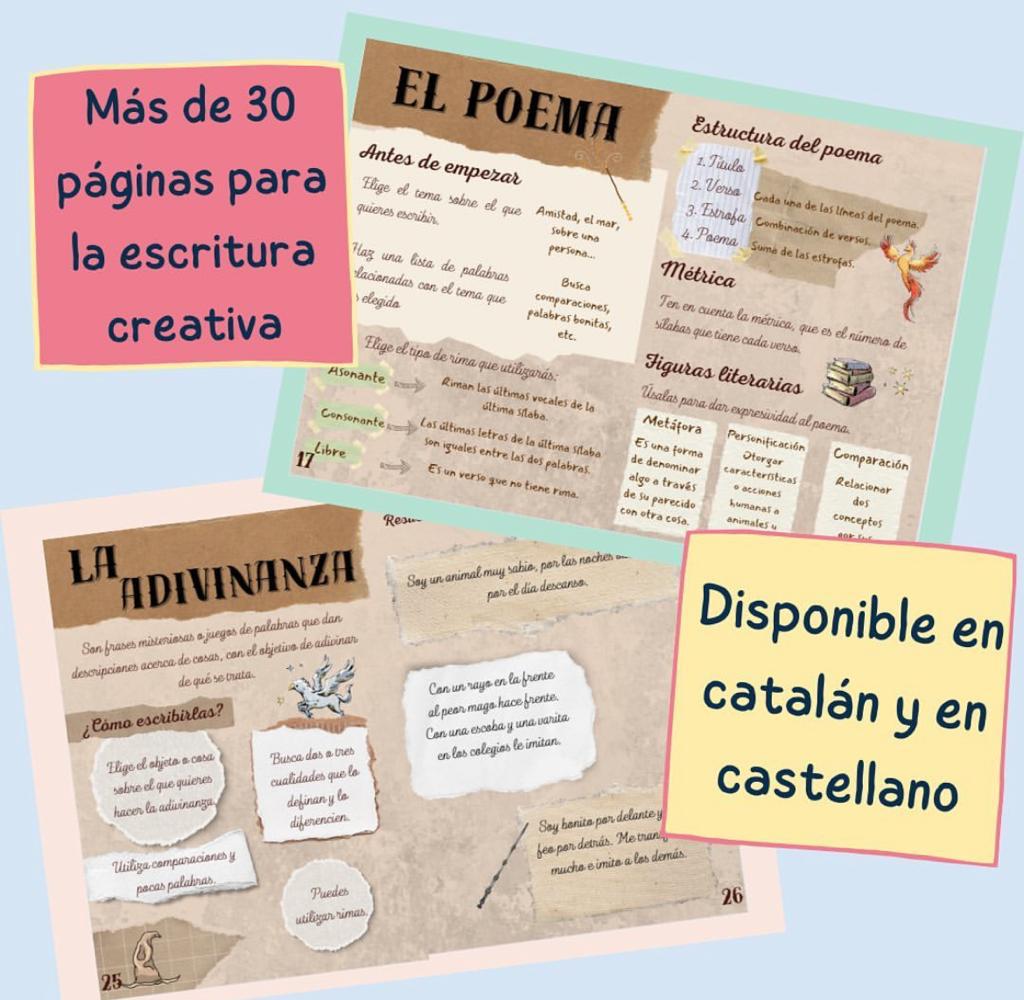 Profes Papel Tijera LIBRO ESCRITURA CREATIVA TEMÁTICA HARRY POTTER CAST