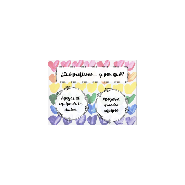 ¿Qué prefieres? Juego para la vuelta al cole o tutoría