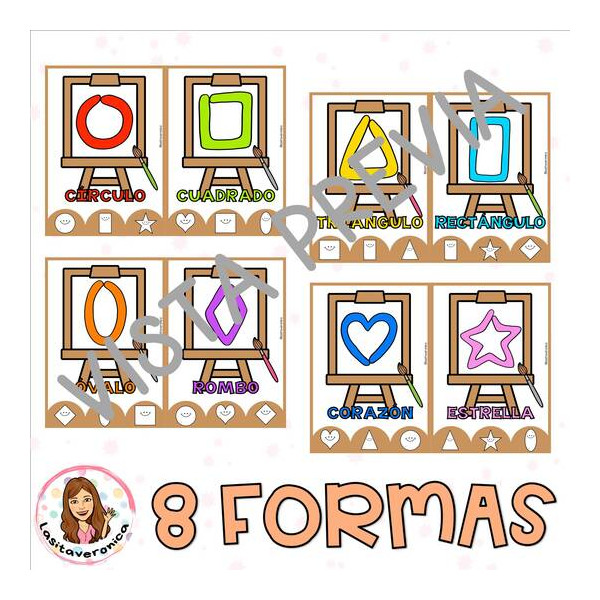 Plastilina. Formas geométricas. Arte. Vuelta al cole.