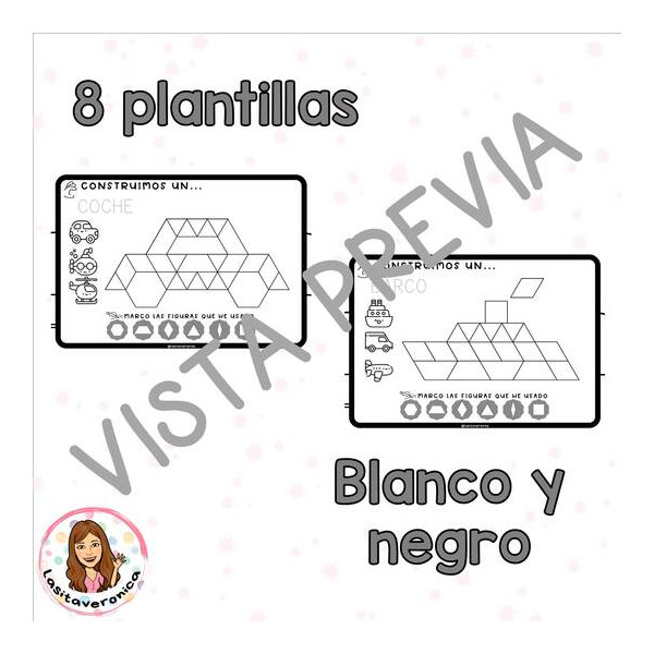 Pattern Blocks Medios de Transportes