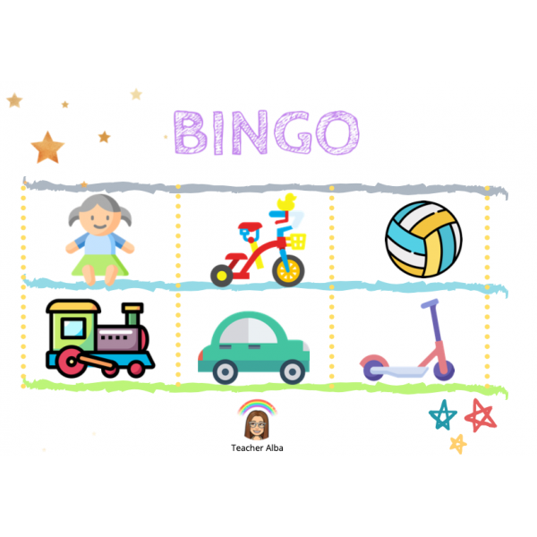 BINGO GAME TO PRACTICE VOCABULARY
