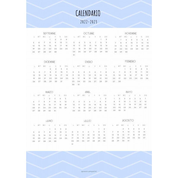 Cuaderno Docente 2023-2024 Colores Pastel