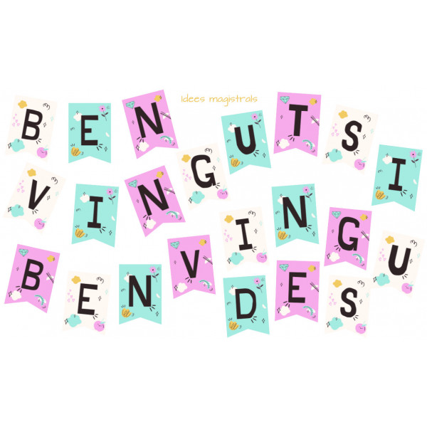 BANDEROLES DE BENVINGUDA A L'ESCOLA III