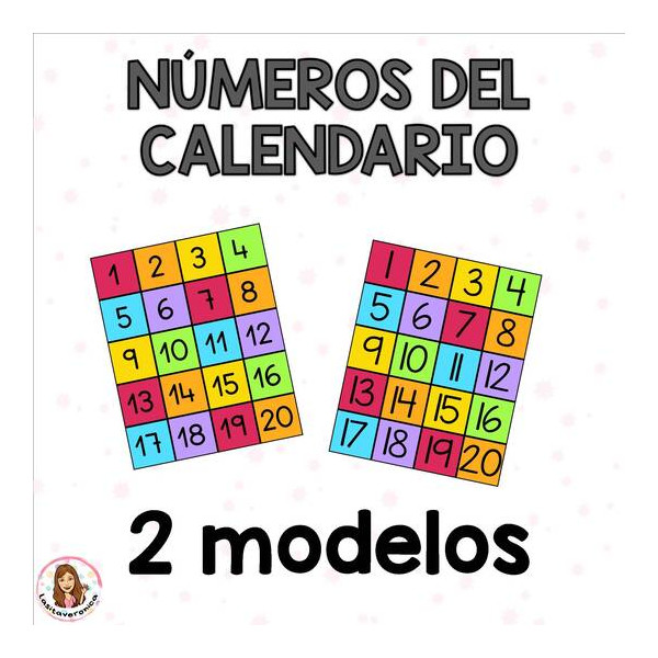 Calendario para el aula. Asamblea. Decoración. Spanish Rainbow