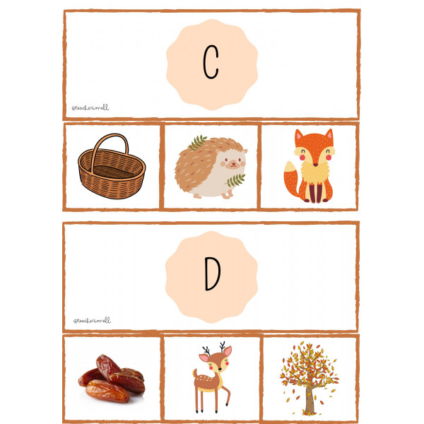 Lectoescriptura la tardor