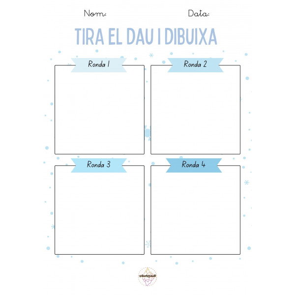 Tira el dau i dibuixa