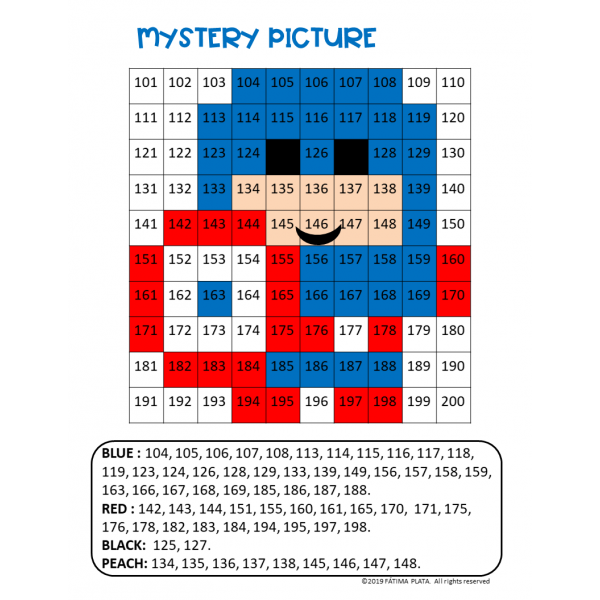 SUPER HERO !  Imagen misteriosa cuadro del 100/200/300 -Inglés/Español