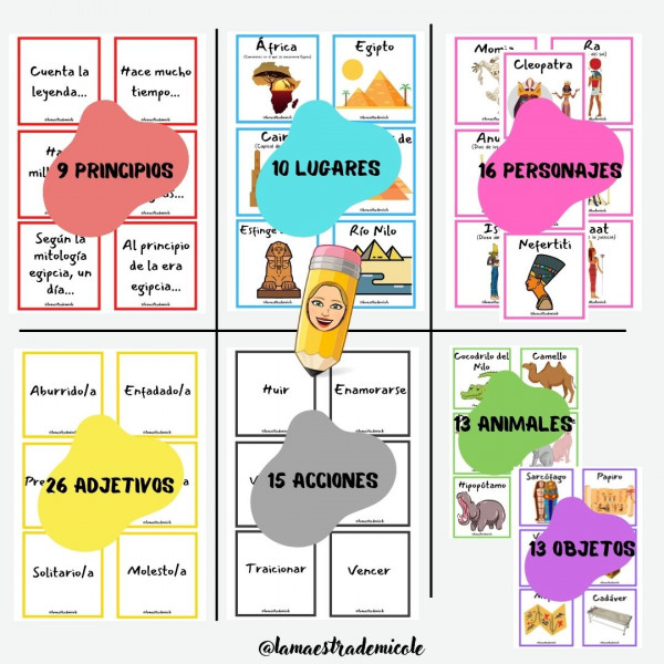 FÁBRICA DE MITOS Y LEYENDAS DE EGIPTO