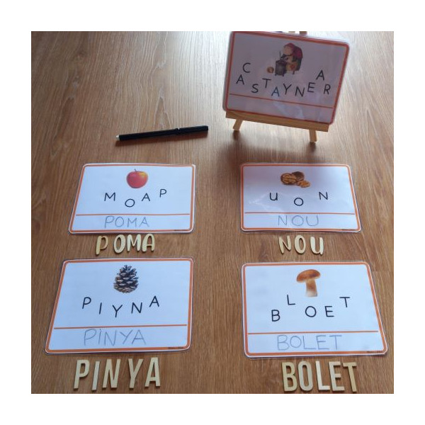 Palabras desordenadas OTOÑO