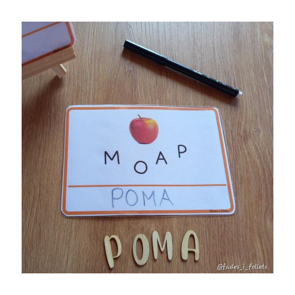 Paraules desordenades TARDOR