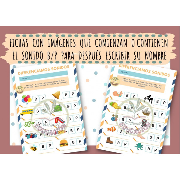 Discriminar el sonido B y P