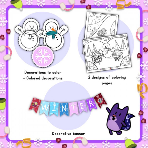 Decoración de Invierno - Winter Decoration [Inglés]