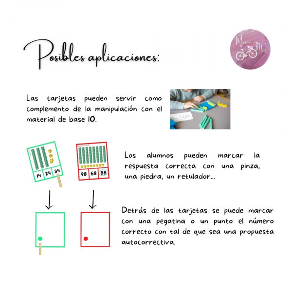 Jugamos con las decenas y unidades