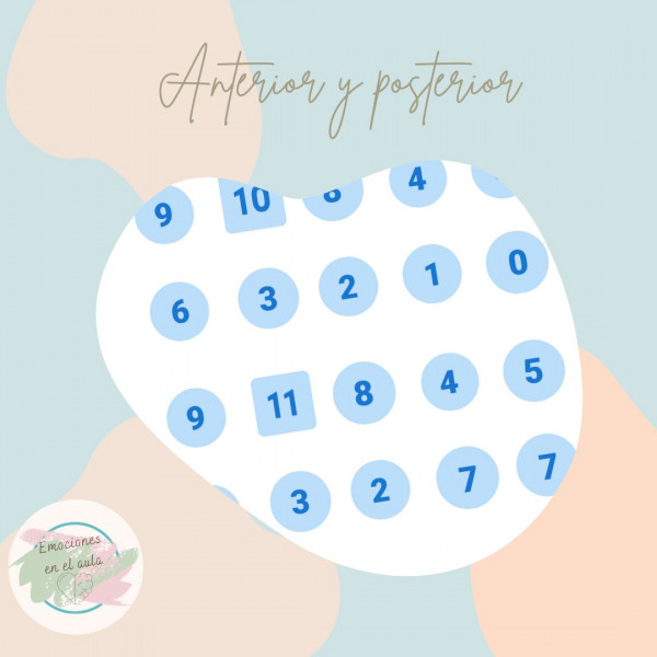 Numerojos anterior y posterior