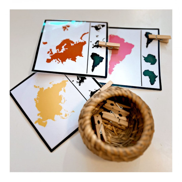 DOSSIER DE CONTINENTES Montessori