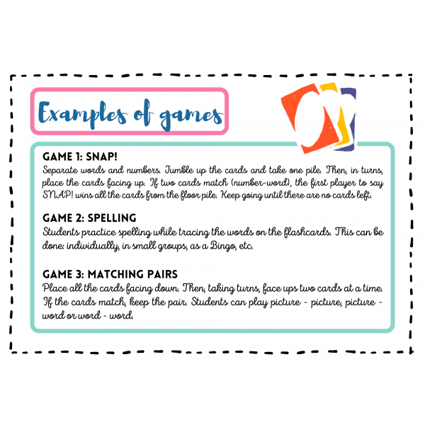 NUMBERS 1-20 LEARNING STATIONS PACK: CARD GAMES