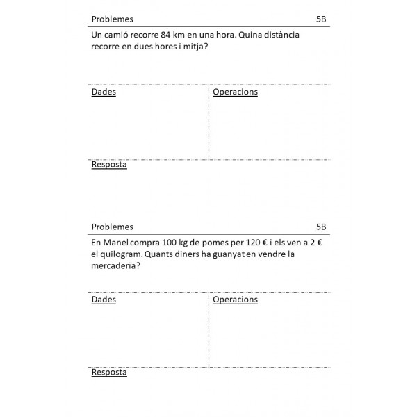 Problemes classificats - Nivell 5