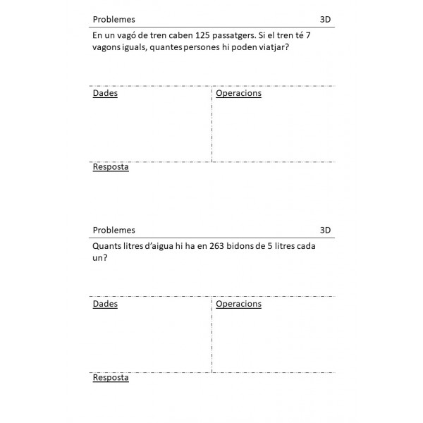 Problemes classificats - Nivell 3