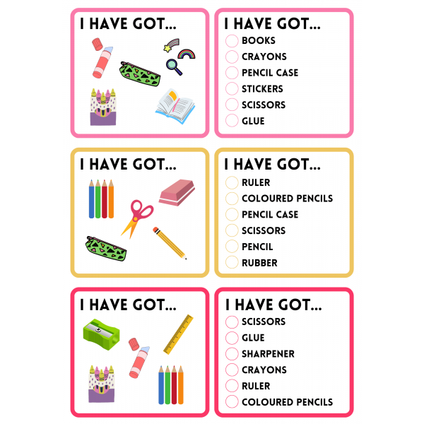 CLASSROOM OBJECTS: 4 SKILLS PACK