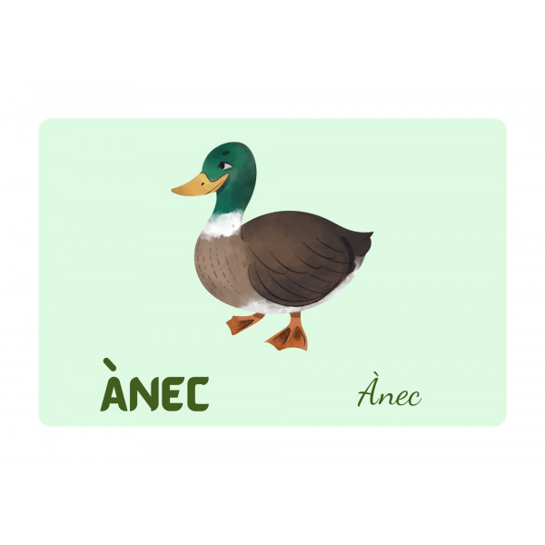 Animales de la granja - Tarjetas