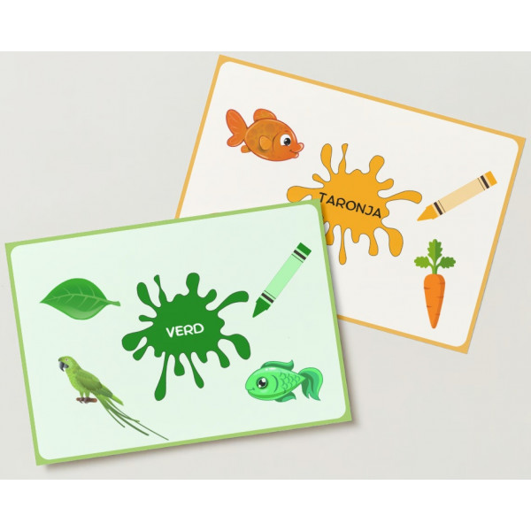 Targetes dels colors