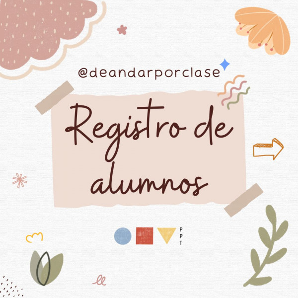 Registro de alumnos