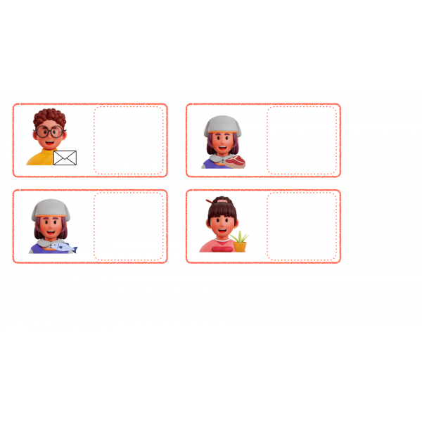 Asociación lógica con las profesiones