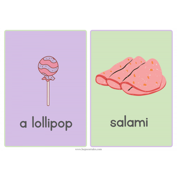 The very hungry caterpillar flashcards