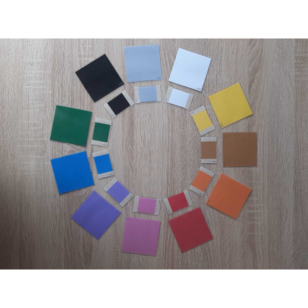 CLASIFICACIÓN DE LOS COLORES. TABLETAS DE COLORES MONTESSORI