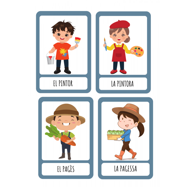 Joc memory parelles Femení i Masculí