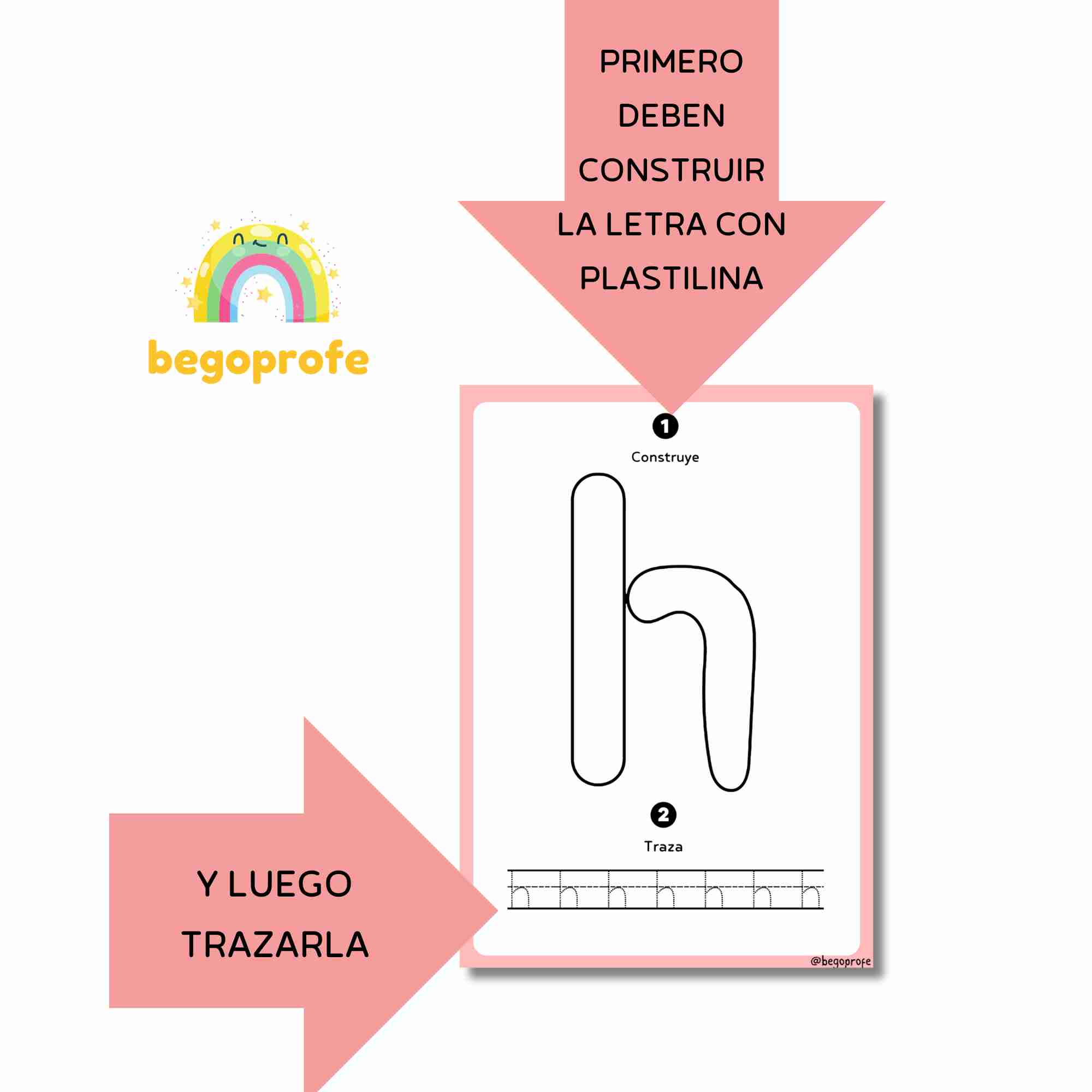 Profes Papel Tijera Plantillas Letras De Plastilina Letras May Sculas