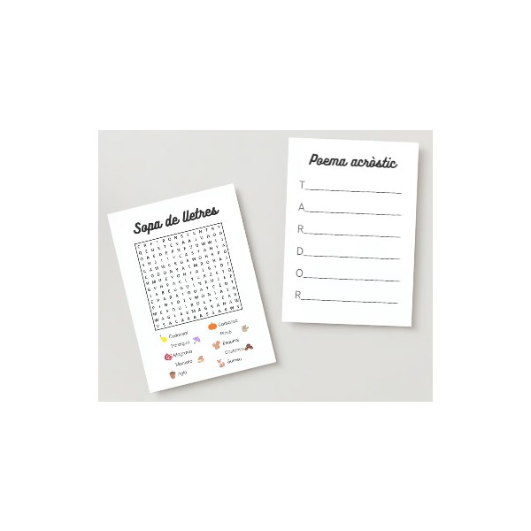 La castanyada: llibre d'activitats