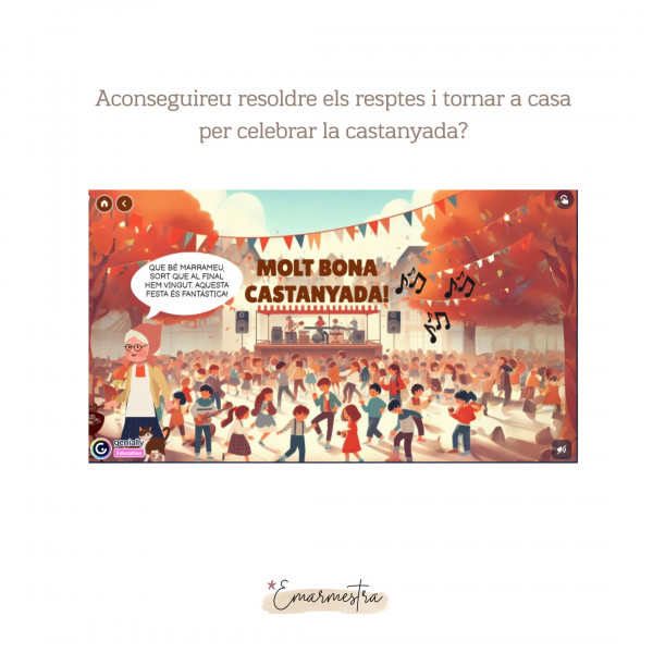 Break-out: les vacances de la castanyera