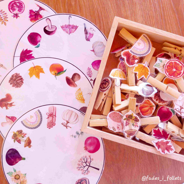 RODES PERCEPCIÓ VISUAL TARDOR/RUEDAS PERCEPCIÓN VISUAL OTOÑO