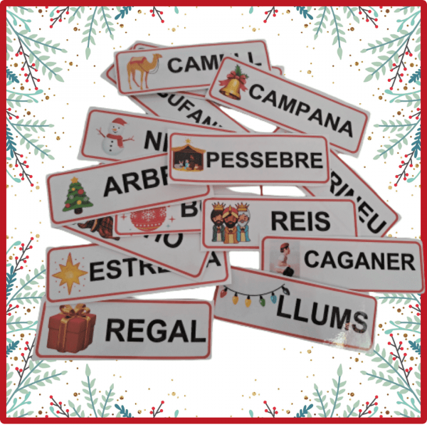 VOCABULARI NADAL + ABECEDARI