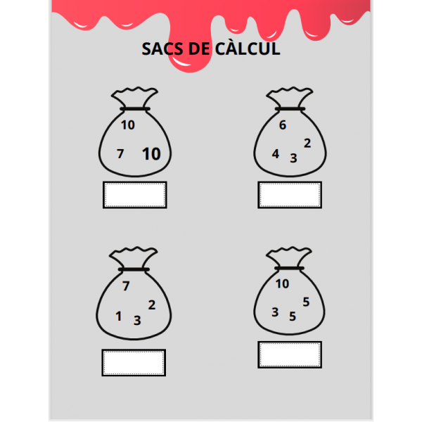 Sacs de càlcul