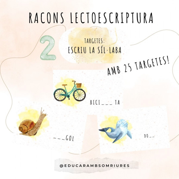 RACONS LECTOESCRIPTURA - NIVELL AVANÇAT - I5, 1R, 2N