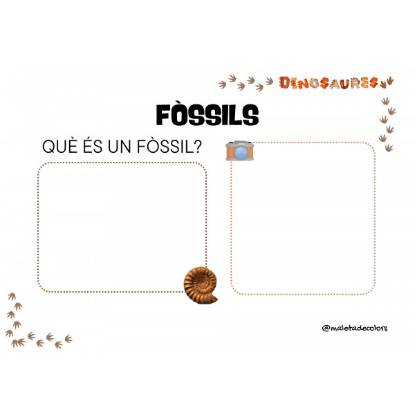 PROJECTE ELS DINOSAURES EDUCACIÓ INFANTIL