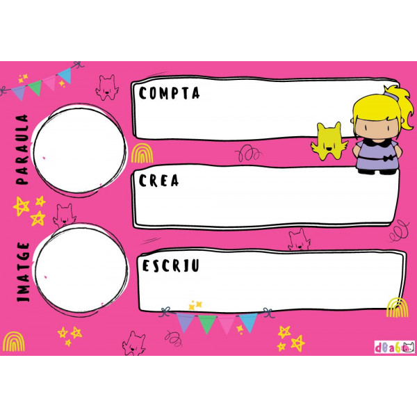 Làmines per treballar l'abecedari