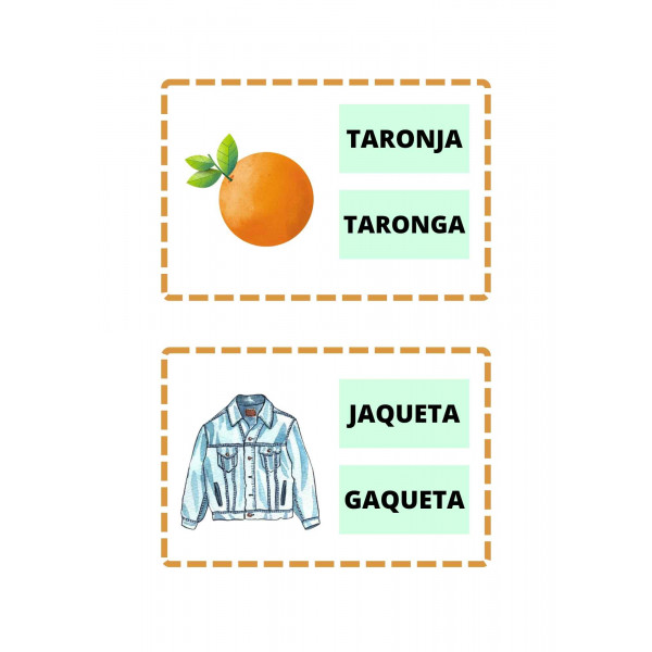 Ortografia de la "J" i la "G"