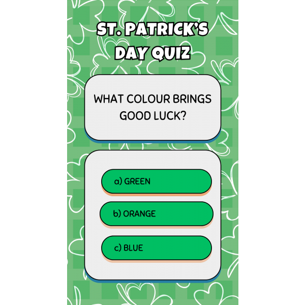 St.Patrick's Quiz Easy