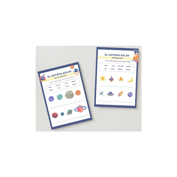 El sistema solar: activitats