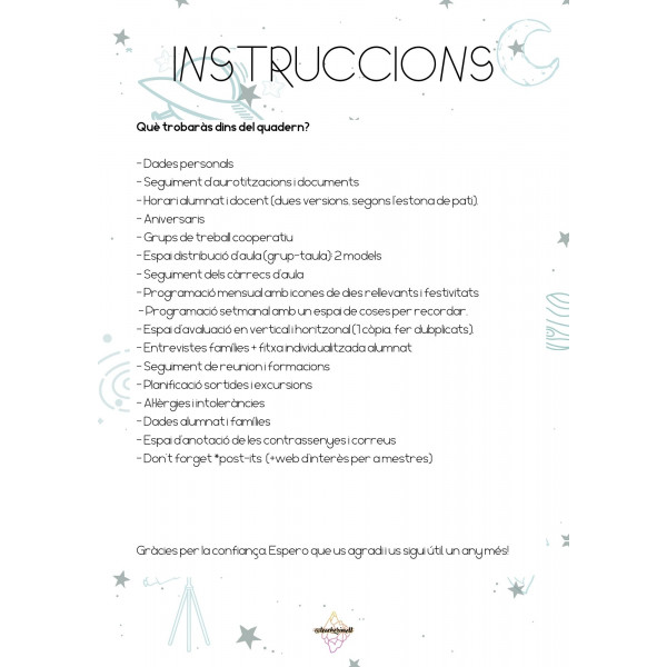 QUADERN DOCENT 24-25 "L'Univers"