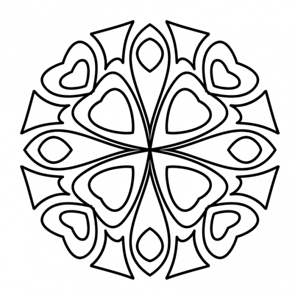 Libro colorear mandalas