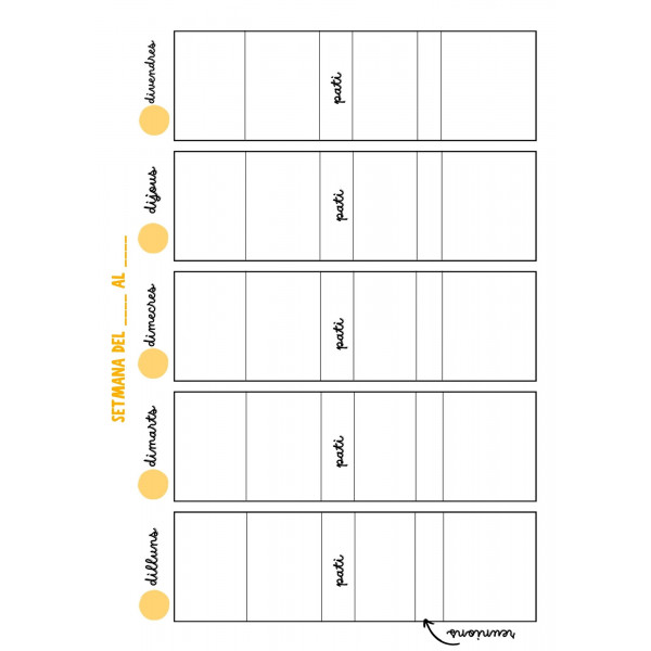 Agenda curs 2024-2025