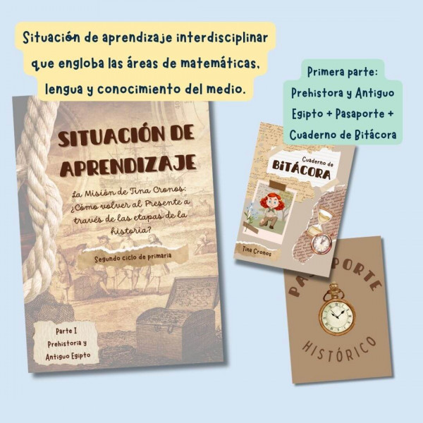 CATALÀ I CASTELLÀ _ SITUACIÓN DE APRENDIZAJE parte 1 - La misión de Tina Cronos