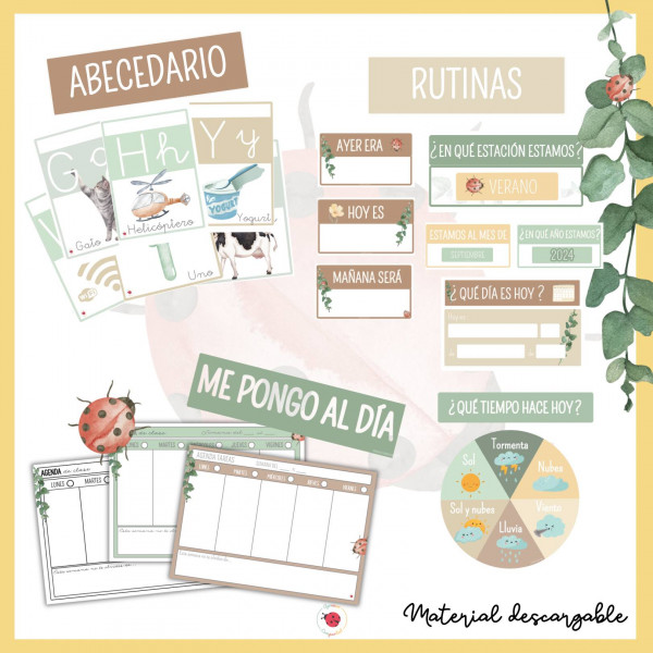 Decoración Clase_Decoració Aula(Català-Castellano)