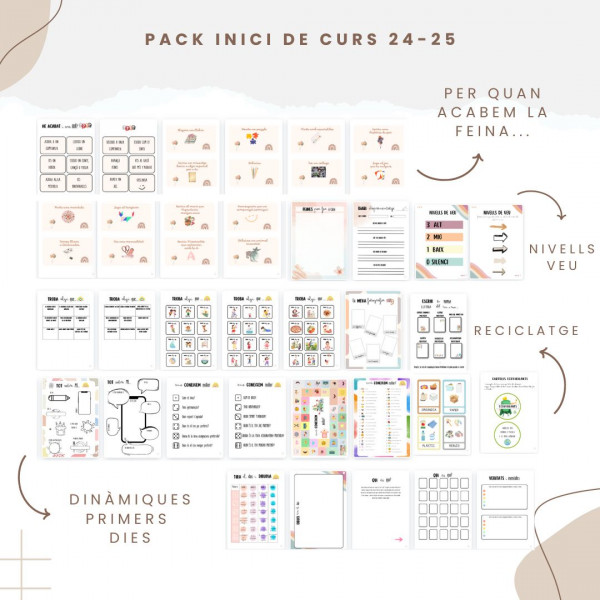 24-25 Pack inicio de curso. CAST I CAT.