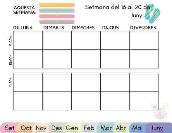 Profes Papel Tijera Agenda Interactiva Curs